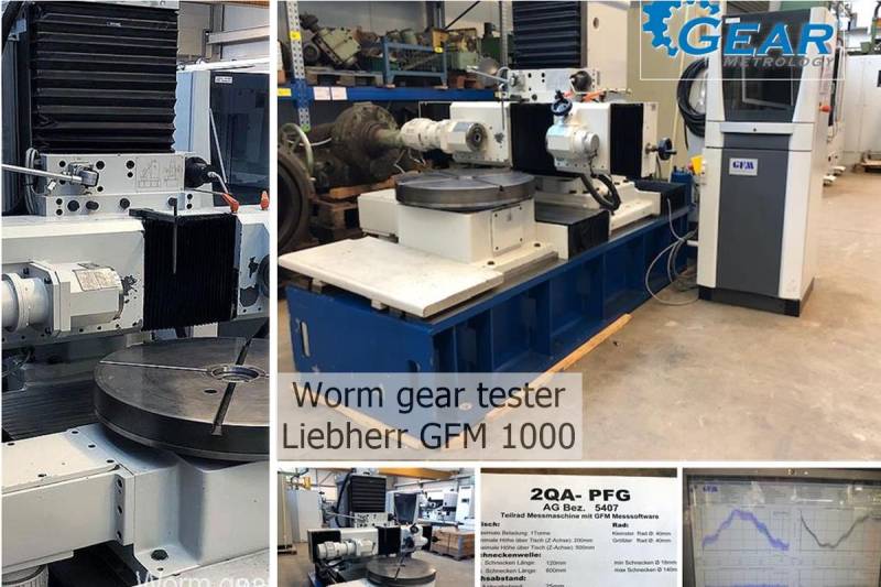 Liebherr / GFM worm gear tester